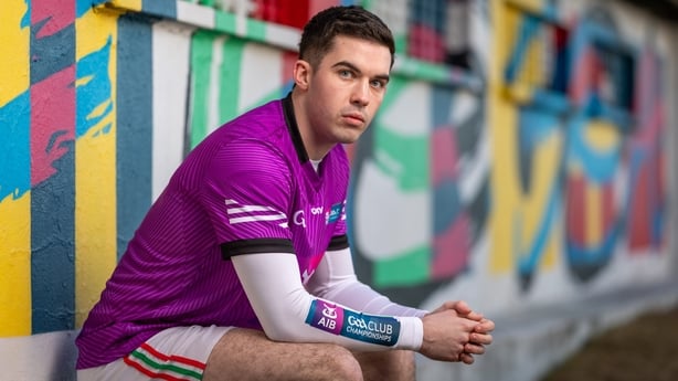 Ruaidhrí Fallon of St Brigid's at the launch of the AIB GAA Hurling & Football All-Ireland Senior Club Championship finals