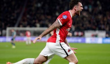 Parrott scores a hat-trick as Alkmaar hammer Ajax