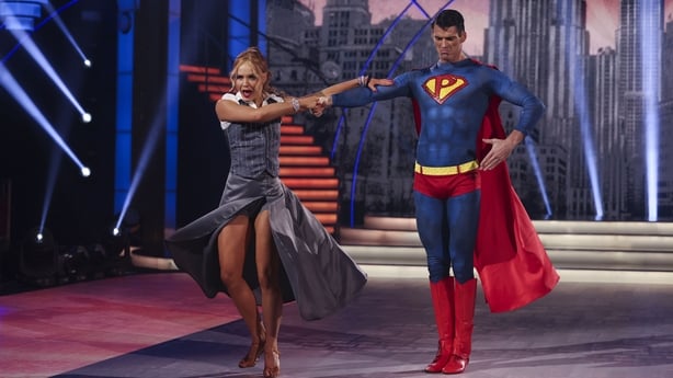 Philip Doyle and Daniela Roze on Week Three of Dancing with the Stars Photo: Kyran O'Brien