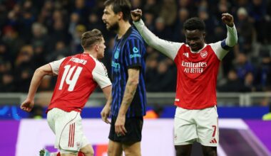 Gunners too good for Inter with top-two place secure