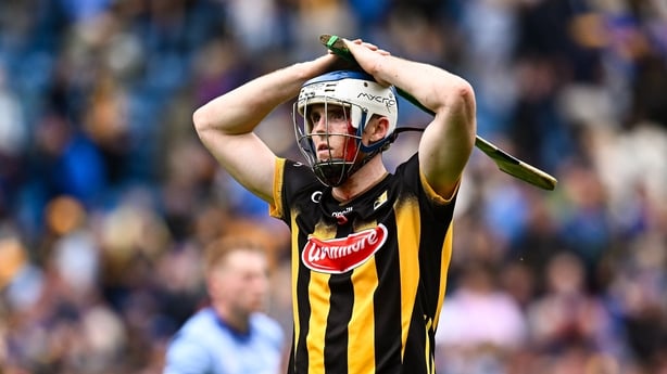 6 July 2025; Huw Lawlor of Kilkenny after his side's defeat in the GAA Hurling All-Ireland Senior Championship semi-final match between Kilkenny and Tipperary at Croke Park in Dublin. Photo by Piaras Ó Mídheach/Sportsfile