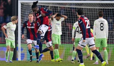 10-man Celtic hang on for a point against Bologna