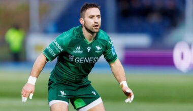 New Connacht half-backs, debut for Smyth