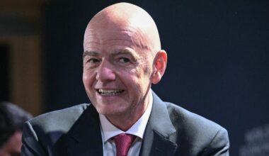 Infantino joke about British fans not 'helpful'