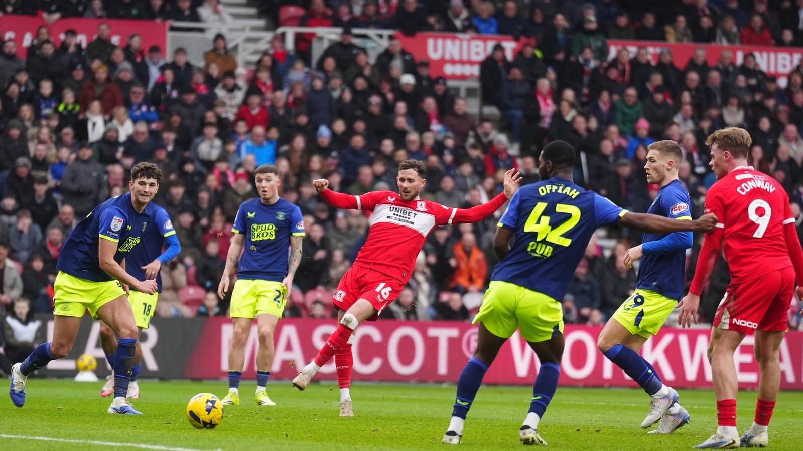 Browne on the mark again for Boro