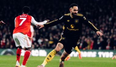 Cunha curler dents Arsenal title bid as United triumph