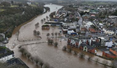 Major clean-up operation following Storm Chandra flooding