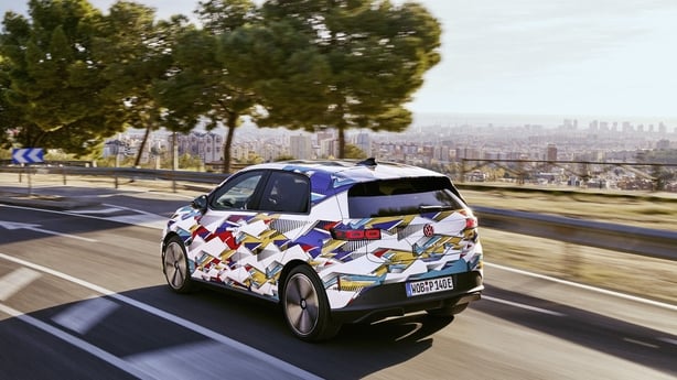 VW ID POLO - camouflaged - 2026 Rear side