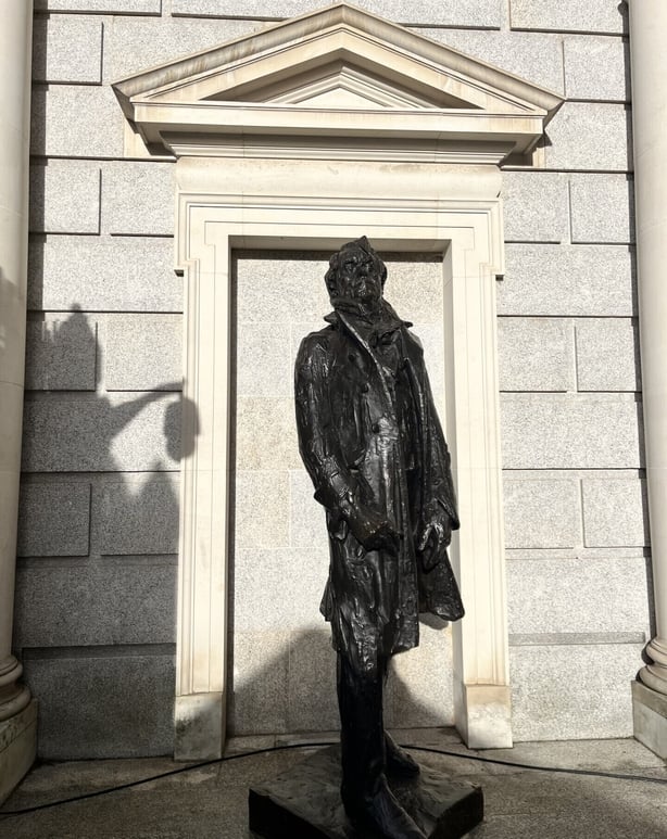 Daniel OConnell statue - pic - Juliette Gash - RTE