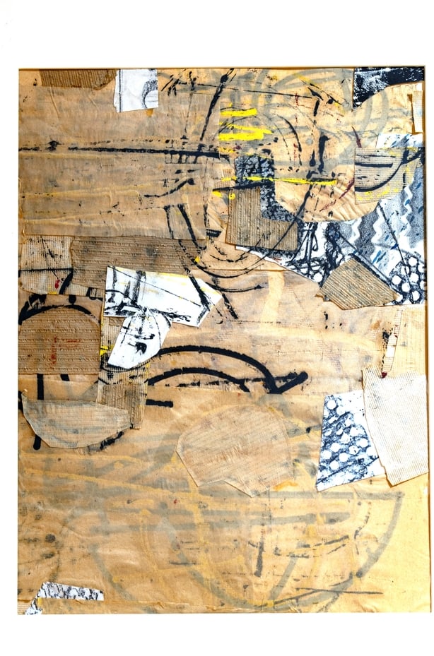 Artwork from the late Beatle Stuart Sutcliffe goes on display at the Beatles Museum in Liverpool, Merseyside Photo: Peter Byrne/PA Wire