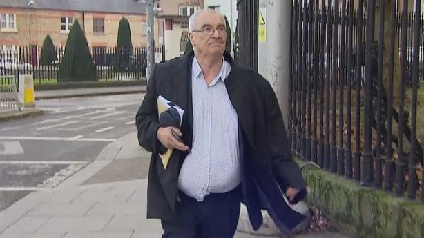 Martin Lanigan outside court