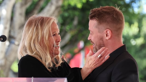 Catherine O'Hara and Macaulay Culkin