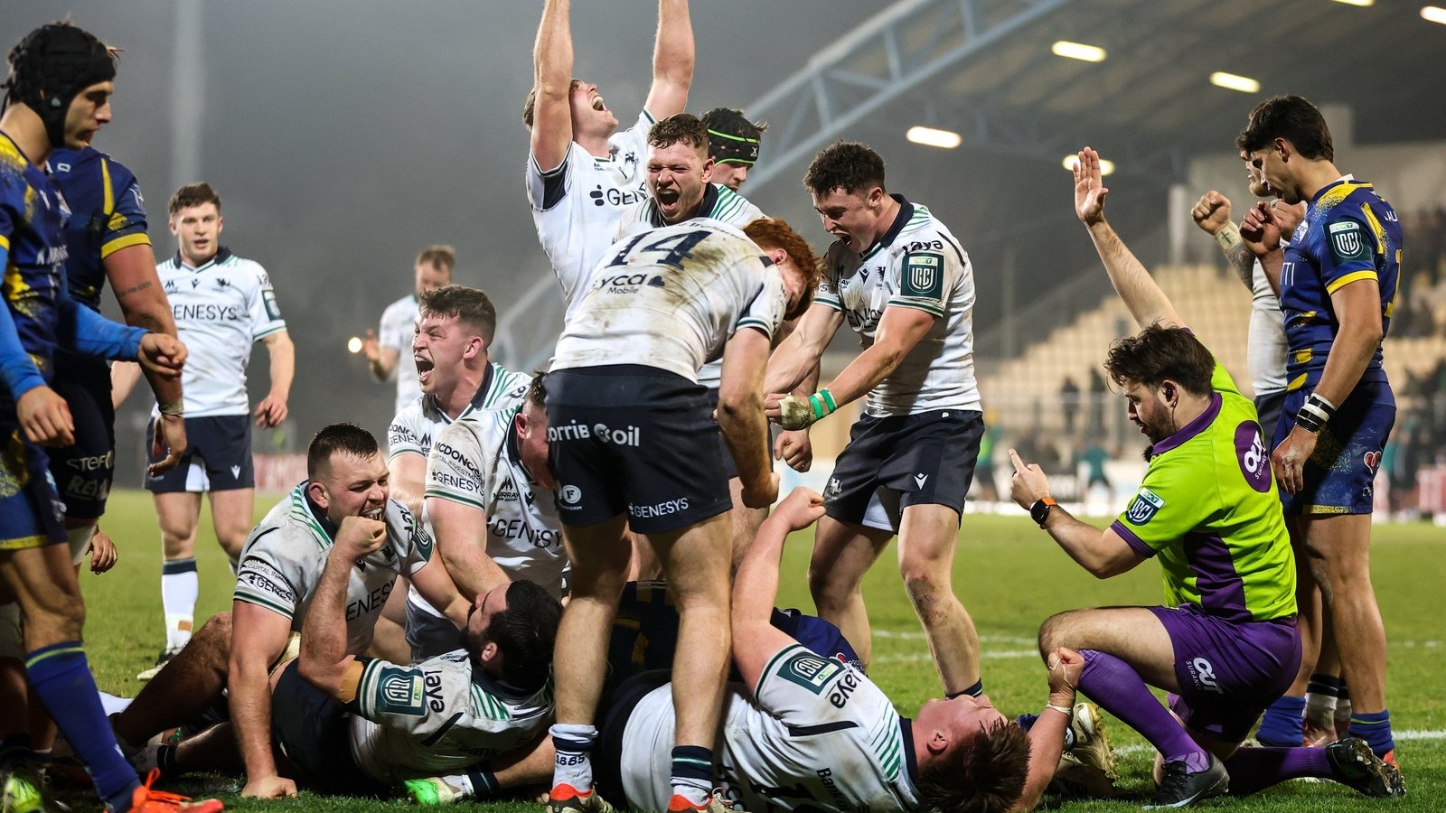 Connacht dig out bonus-point victory at Zebre