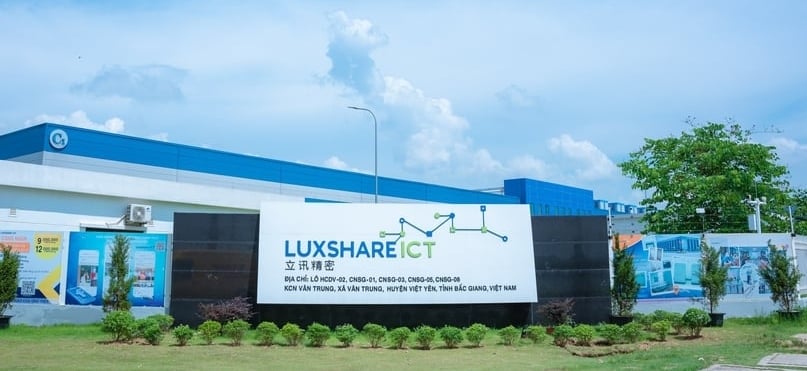 Luxshare-ICT factory in Bac Ninh province, northern Vietnam. Photo courtesy of the firm.