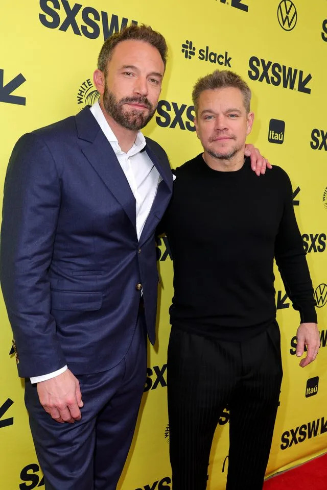 Getty Ben Affleck and Matt Damon at SXSW on March 18, 2023