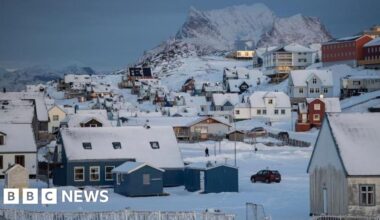 Trump threatens new tariffs on countries opposed to Greenland takeover as US lawmakers visit Denmark to ease tensions