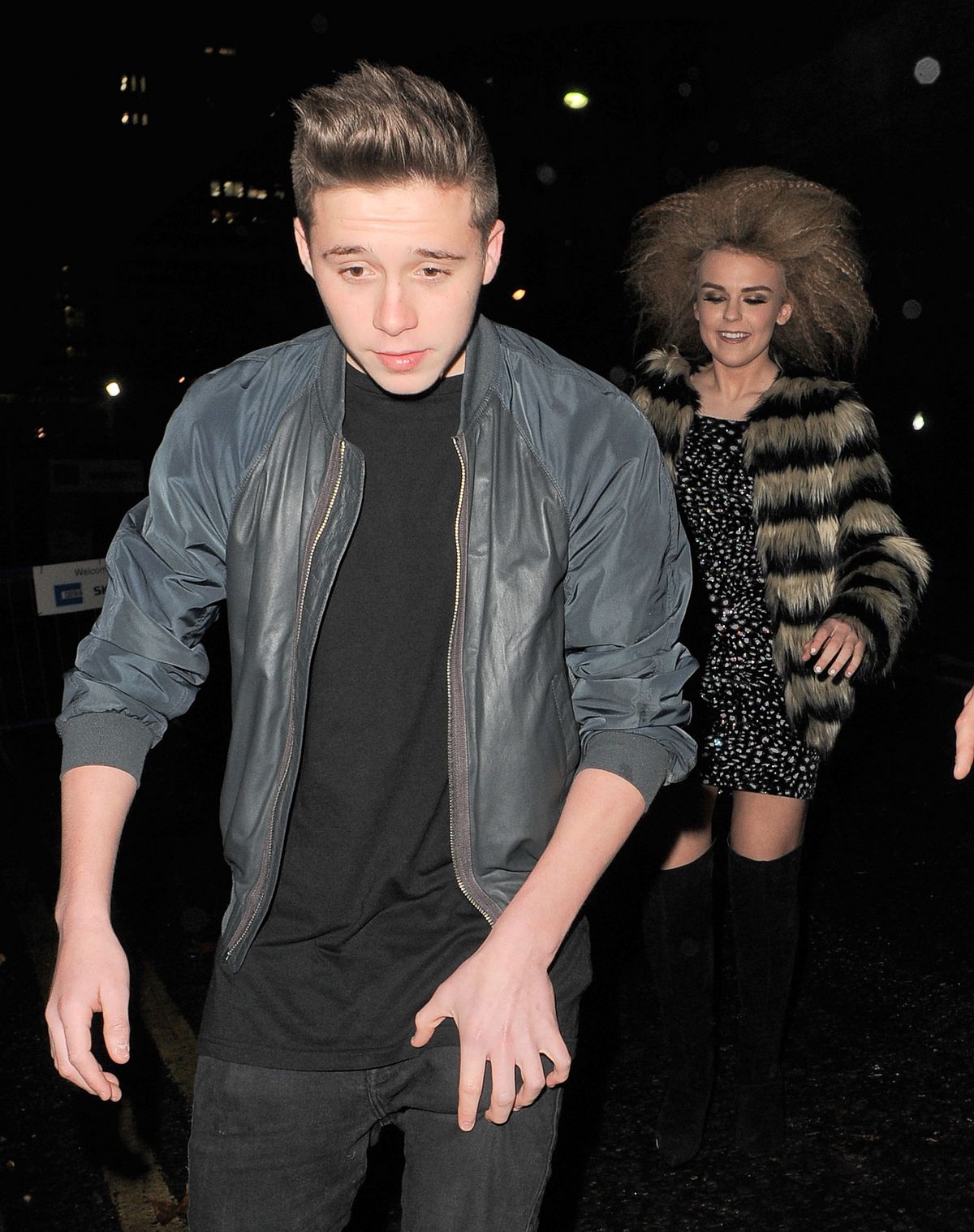 Tallia dated Brooklyn in 2014 when they were both teenagers