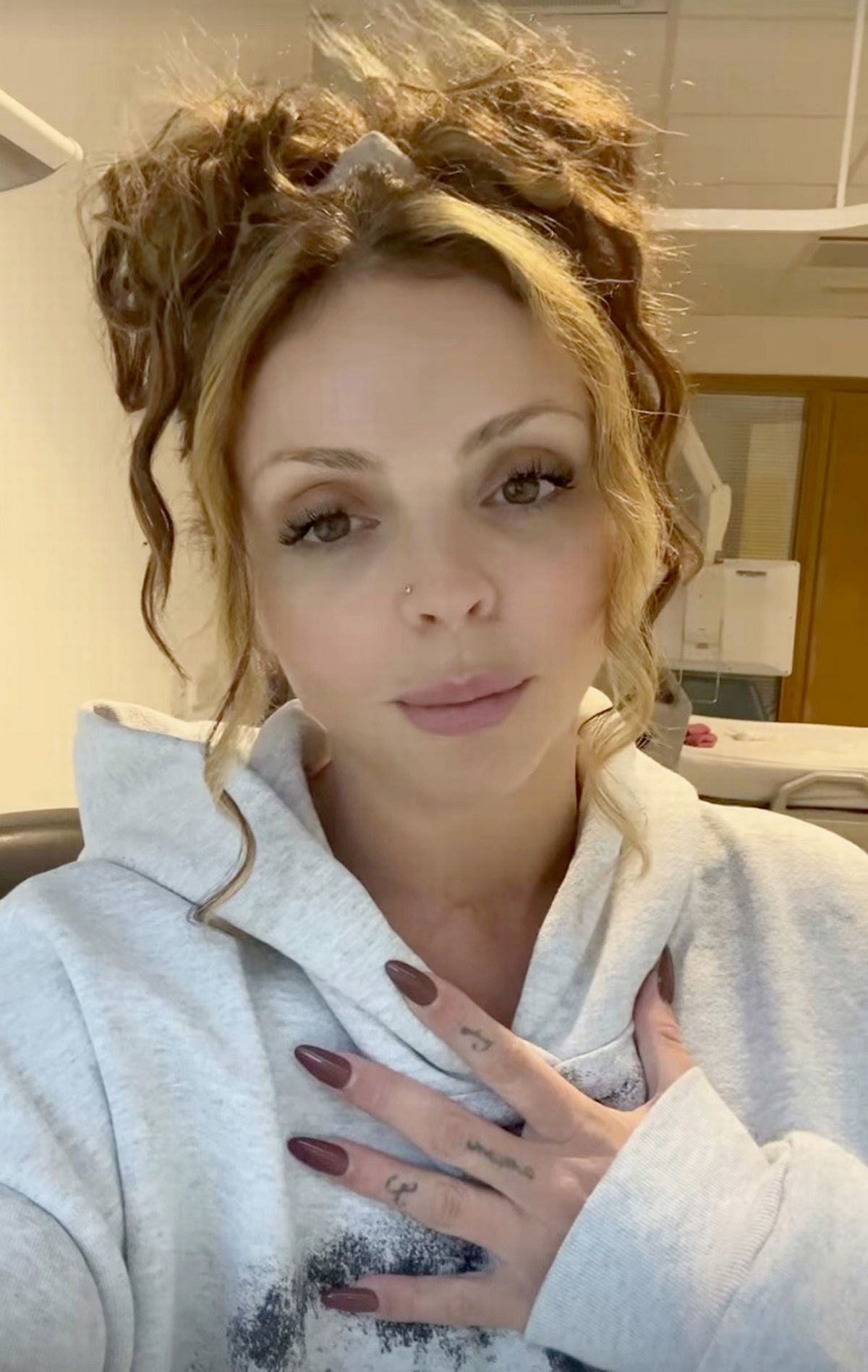 Jesy has been updating her Instagram followers throughout her motherhood journey