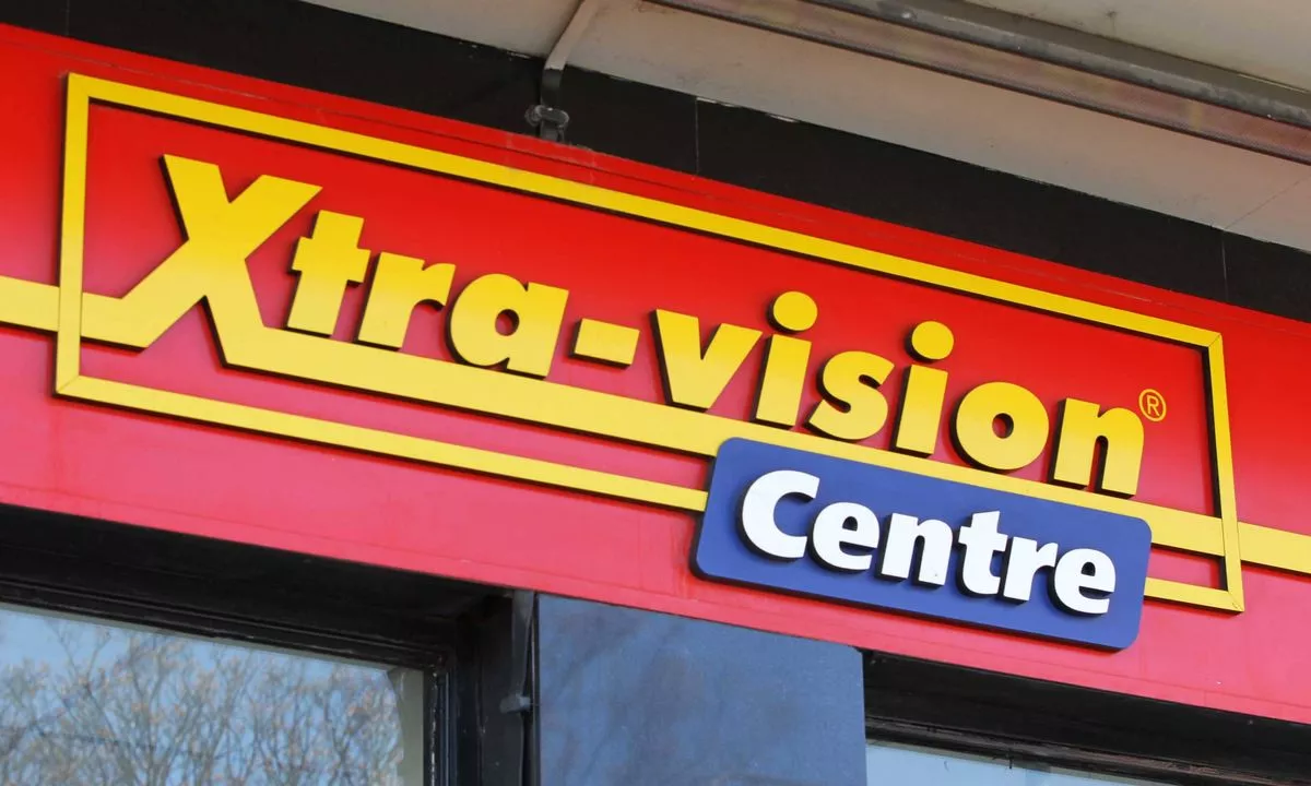 Xtra vision movie rental chain