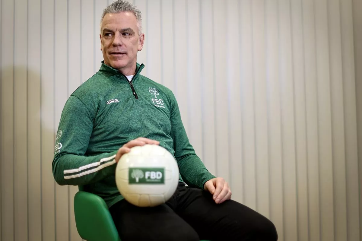 Pádraic Joyce at the launch of the 2026 FBD Connacht League. FBD, proud sponsors of the Connacht League since its inception.