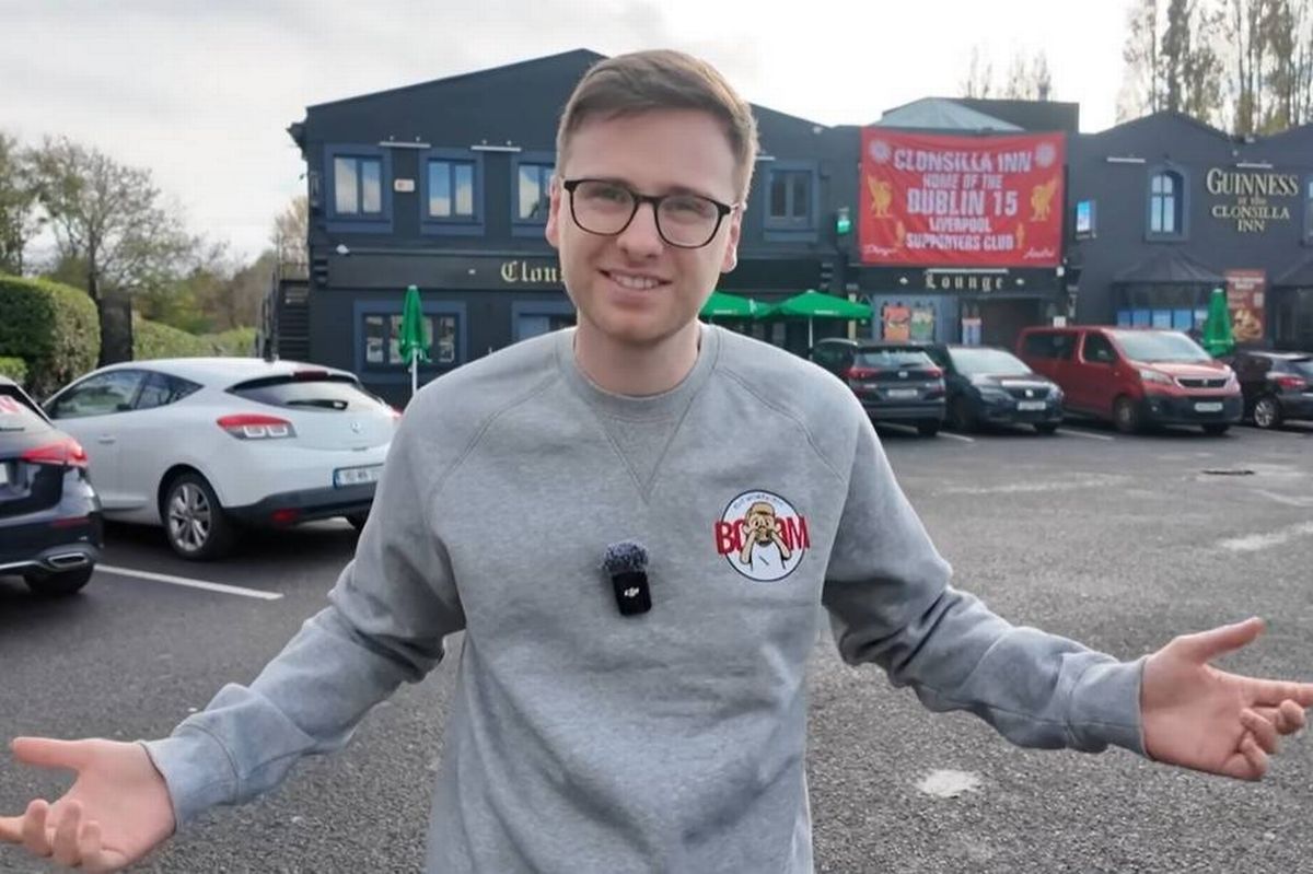 Paul stood outside the Clonsilla Inn in Dublin 