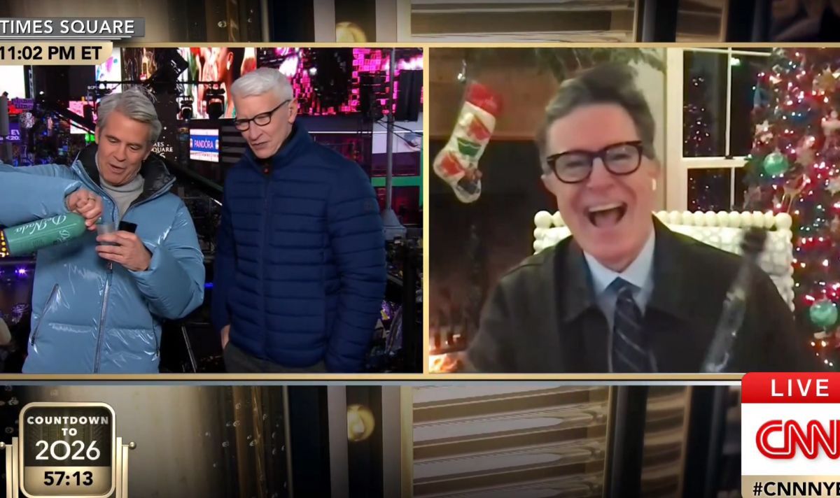 Andy Cohen Anderson Cooper Stephen Colbert