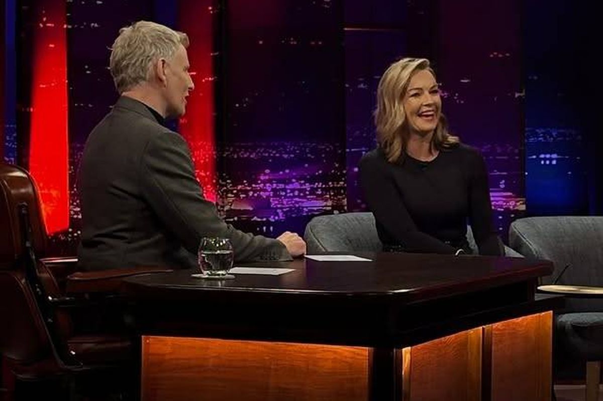 Claire Byrne on the Late Late Show