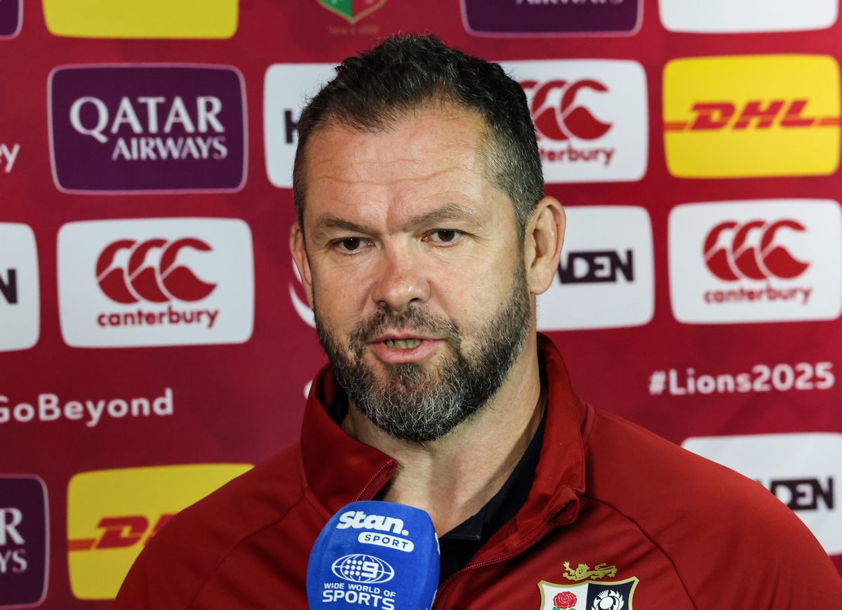 Lions head coach 2025 Andy Farrell