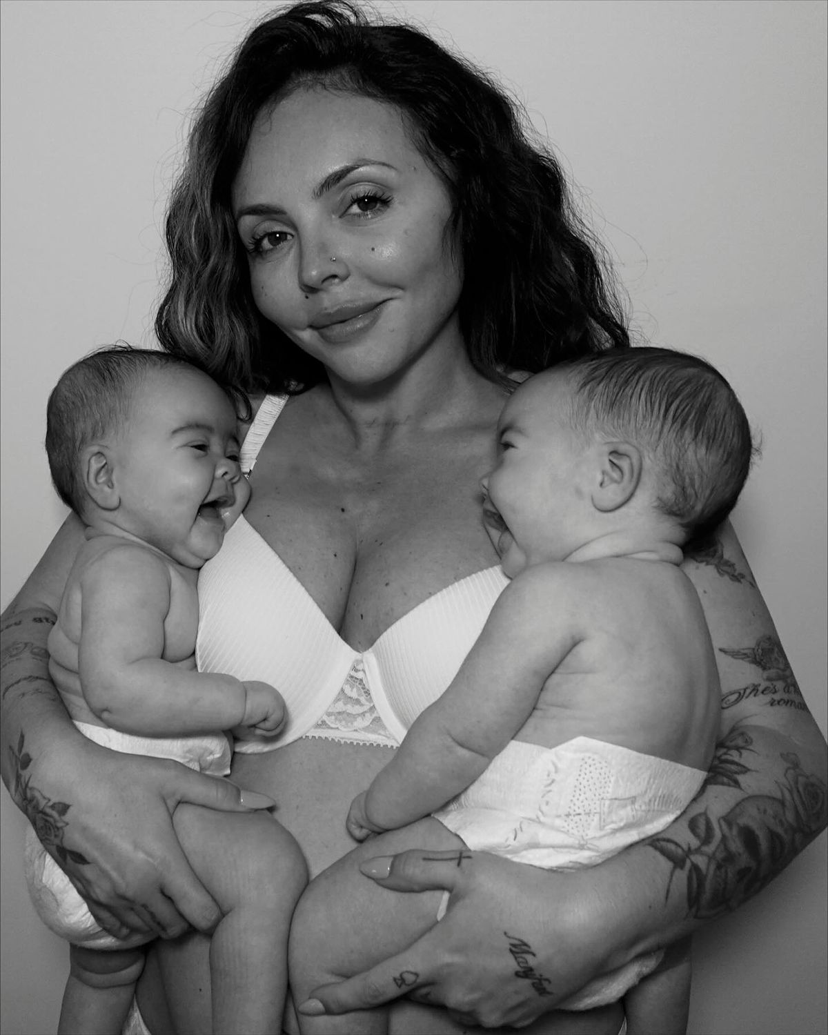 Jesy's post on Instagram after the birth