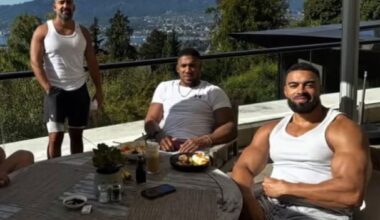 ‘I was walking with giants’ – Anthony Joshua shows vulnerable side as he opens up on loss of friends in car crash