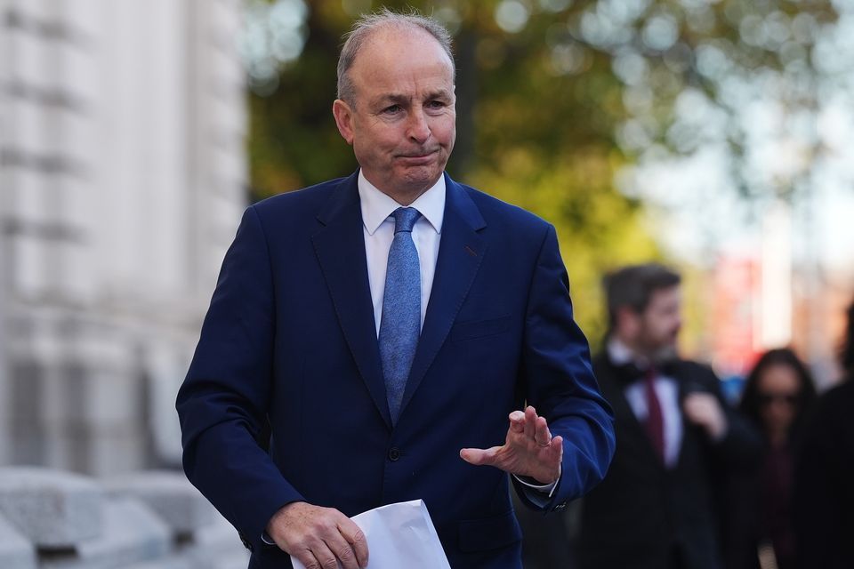 Taoiseach Micheál Martin faces a busy year hosting EU leaders as part of Ireland's EU council presidency. Photo: Brian Lawless/PA