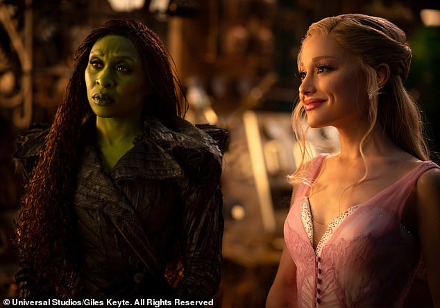 Cynthia Erivo was snubbed for her role as Elphaba, while Ariana Grande scored a Supporting Actress nod as Glinda
