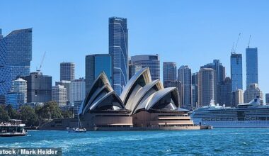 Sydney, Australia came out as the very best spot with an impressive score of 96.4 out of 100