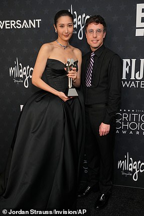 KPop Demon Hunters earned Best Animated Film (Ejae and Mark Sonnenblick are pictured)