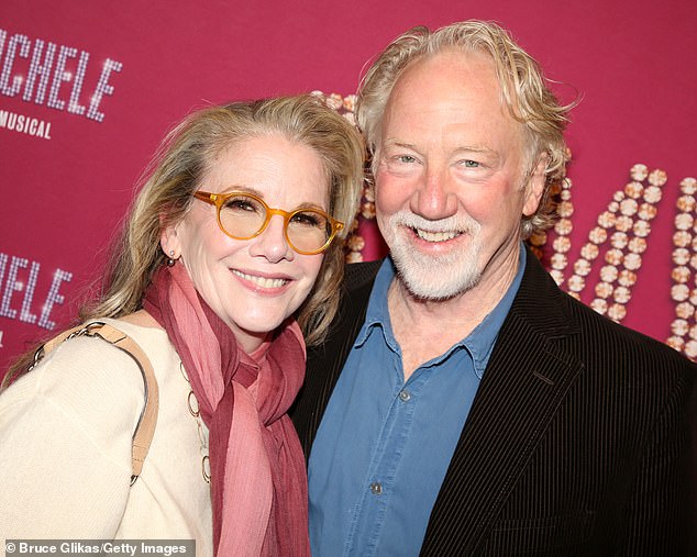 The 61-year-old actress removed her profile after authorities in New Mexico issued an arrest warrant for Busfield, 68, on Friday; pictured in October