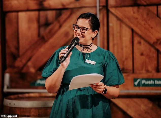 Two years ago, marriage celebrant Louise Peachman tipped the scales at 101.5kg (223.7lbs)