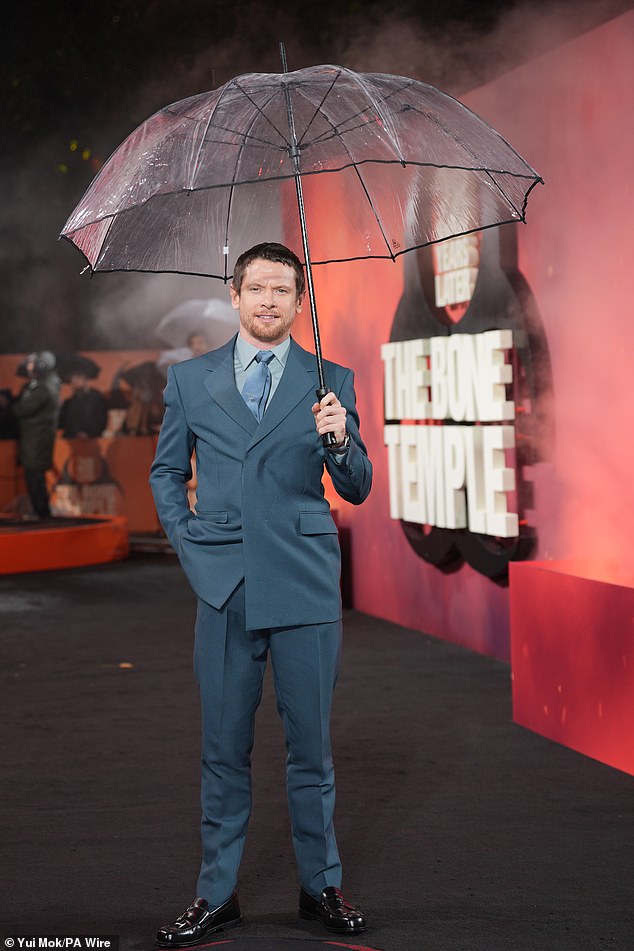 Jack O'Connell, who has an expanded role in this film as cult leader Sir Jimmy Crystal