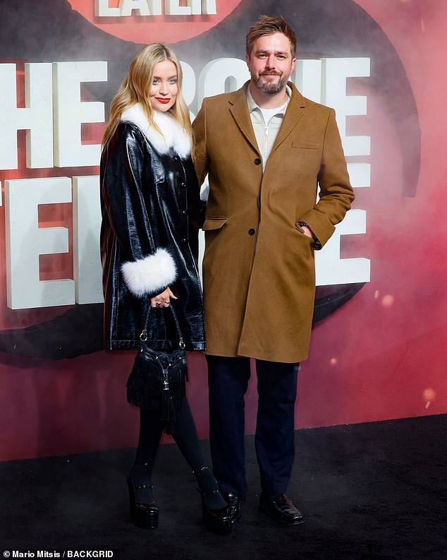 It was a date night for Laura as she arrived for the premiere with her husband Iain Stirling, himself enjoying an unexpected break after the launch of Love Island: All Stars was delayed