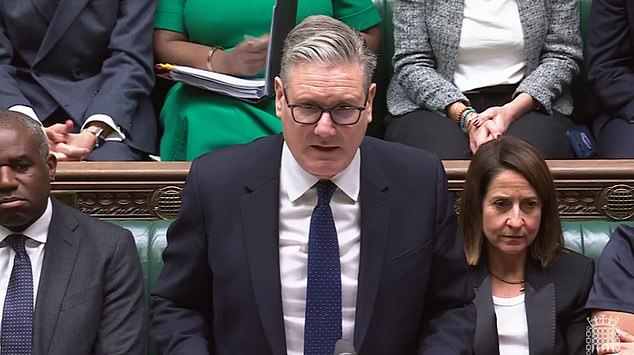 Facing MPs at Prime Minister's Questions on Tuesday, Sir Keir said that more action was needed