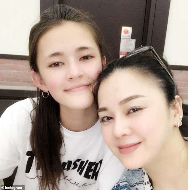 PHD student Jade, 26, pictured with her mother Maggie Fung in August 2017, a year before her death