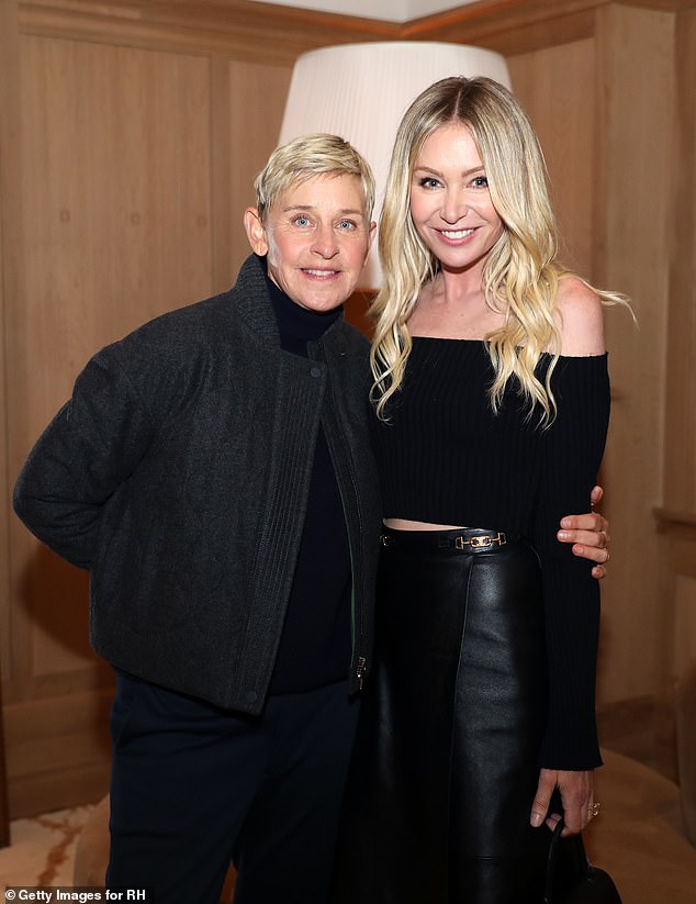 Various reports before Christmas claimed Ellen and Portia were so fed up with long British winters that they were packing up and moving back to sunny Montecito in California