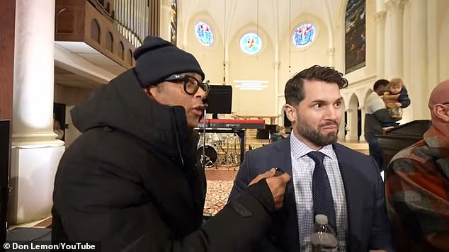 Lemon was taken into custody by federal agents in Los Angeles over his role in a January demonstration at a St. Paul church, which he insists he was covering as a journalist