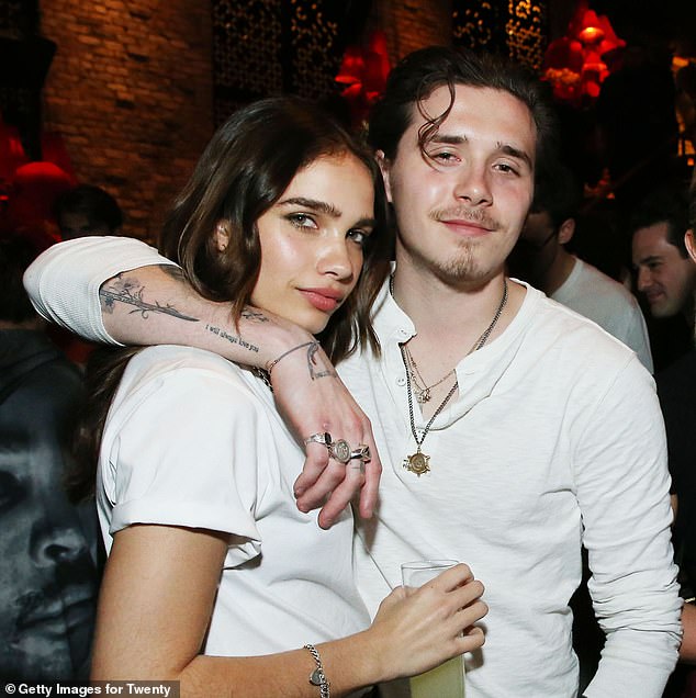 Brooklyn Beckham dated Hana Cross for around ten months