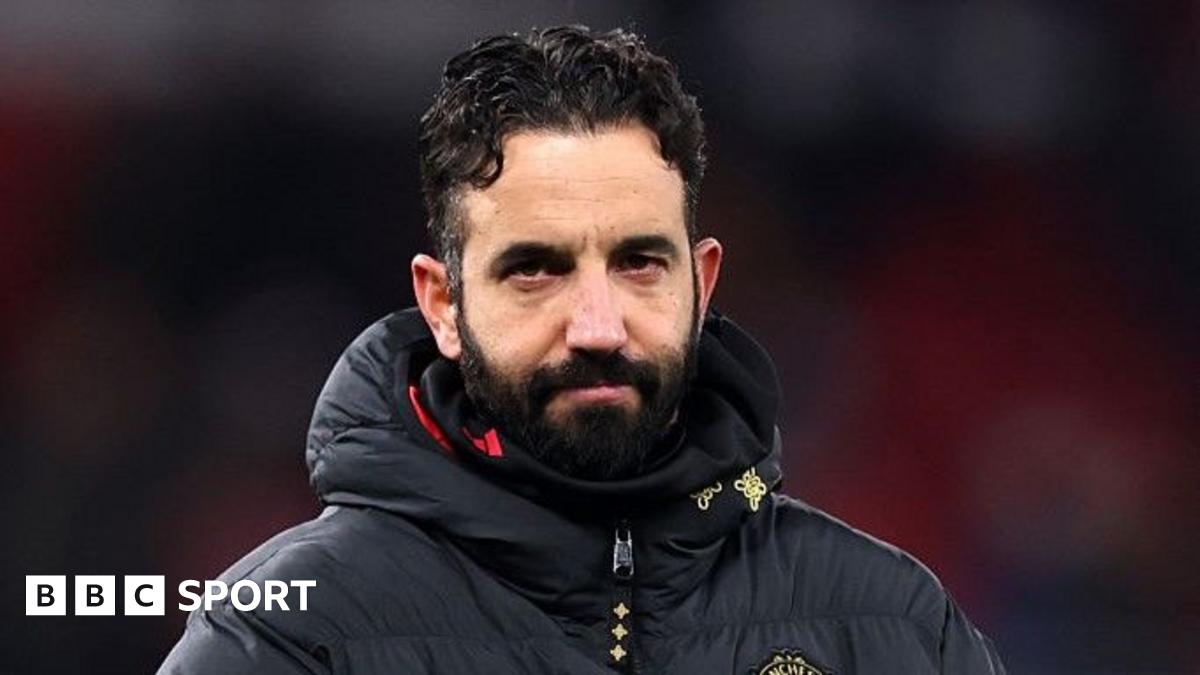 Manchester United head coach Ruben Amorim