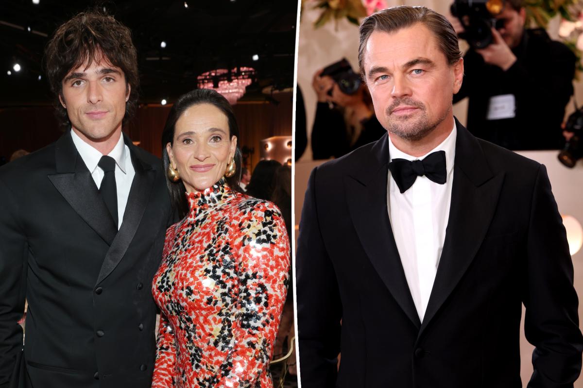 Watch Jacob Elordi's mom seemingly snub Leonardo DiCaprio backstage at 2026 Golden Globes