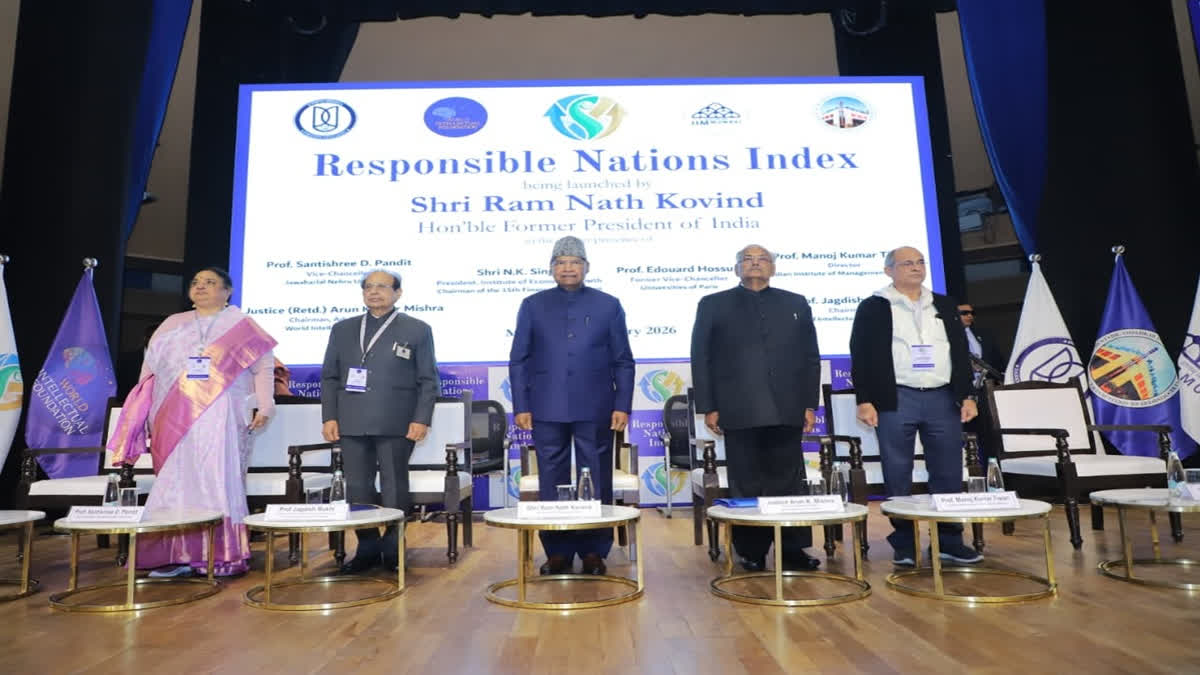 India Ranked 16th Among 154 Nations In Responsible Nations Index India is ranked 16th among 154 countries in the Responsible Nations Index (RNI), launched by former President Ram Nath Kovind here on Monday.
