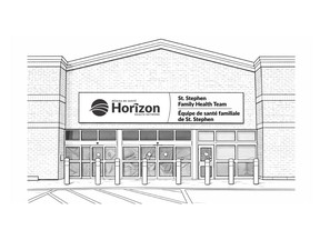 Family health team sign is pictured here.