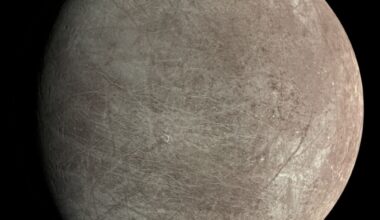 NASA's Juno spacecraft captured this image of Europa, the smallest of Jupiter's Galilean moons. Though its an important moon in the search for habitability, new research says it's not likely to have the necessary conditions for life. Image Credit: By NASA/JPL-Caltech/SwRI/MSSS/Kevin M. Gill - File:Europa - Perijove 45 (53255790801).png, from https://www.flickr.com/photos/kevinmgill/53255790801, CC BY 2.0, https://commons.wikimedia.org/w/index.php?curid=154053125