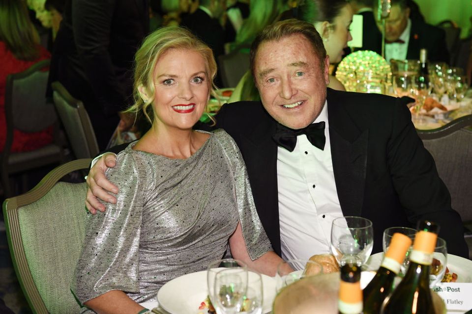 Michael Flatley and his wife Niamh. Photo: Getty
