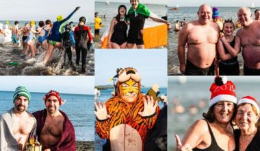I took the plunge for the Bray New Year’s swim – here’s how it went